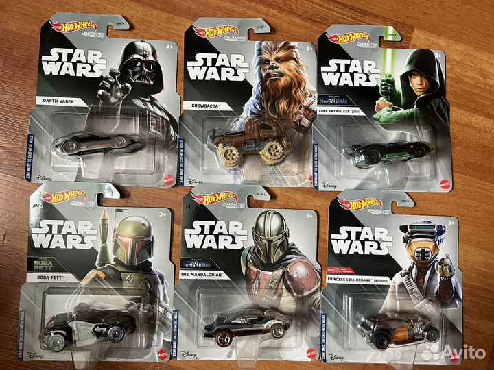 Машинки Hot Wheels Star Wars