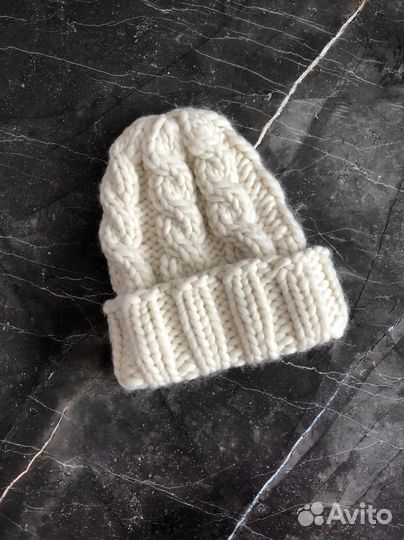 Шапки крупной вязки