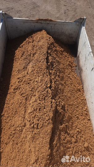 Песок карьерный с доставкой