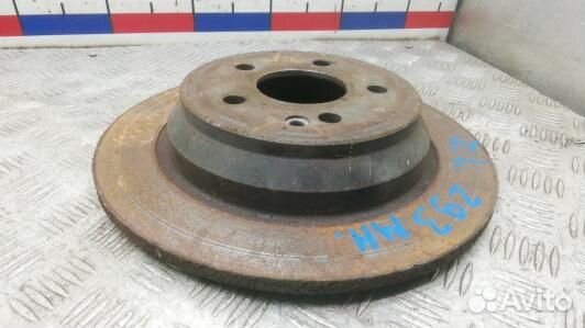 Диск тормозной задний mercedes benz vito W639 (ODN