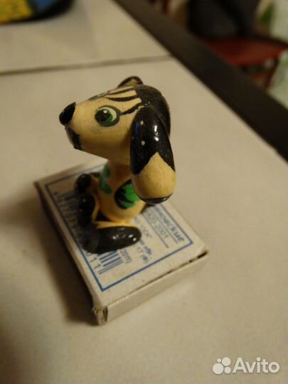 Собачка деревянная