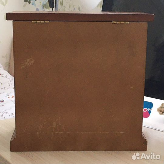 Винтажная шкатулка с зеркалом