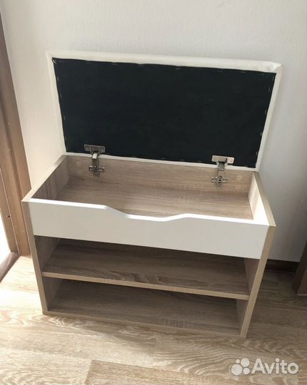 Обувница в прихожую с сиденьем