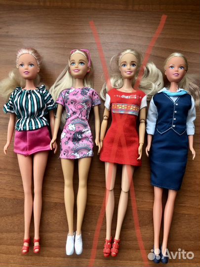Барби, русалка,гимнастка