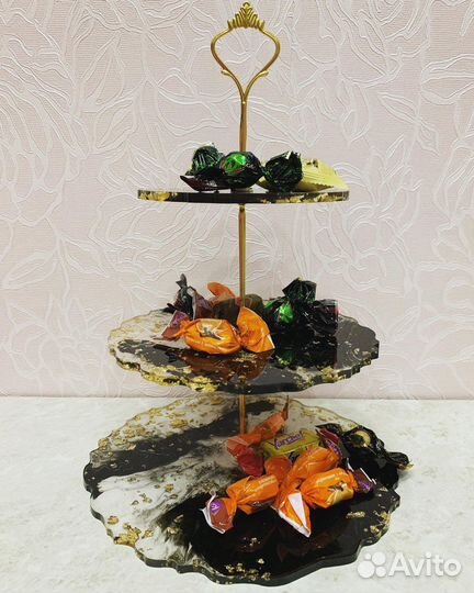 Фруктовница из эпоксидной смолы