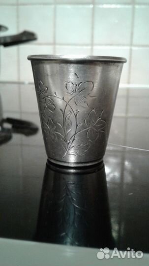 Рюмка. Серебро. 875. СССР