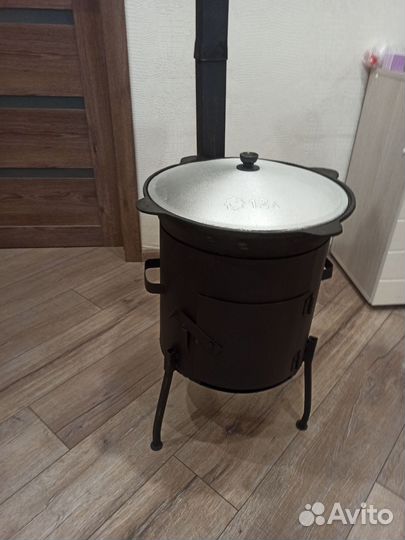 Печь и казан 12 литров