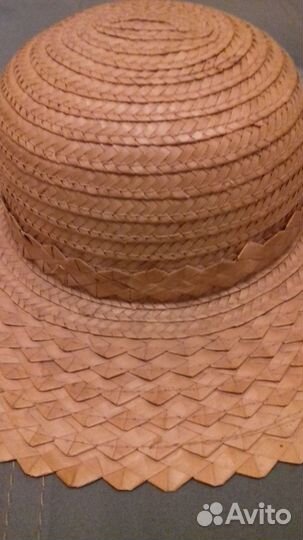 Шляпа соломенная женская