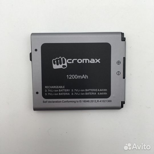 Новая Батарея BAT Акб Micromax 1200mah D200 54553