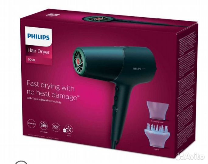 Фен новый philips