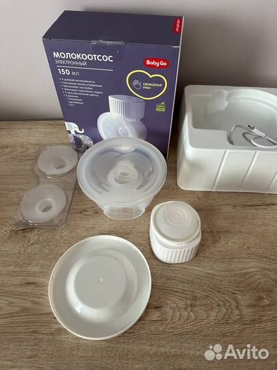 Молокоотсос электрический Baby go 150 мл