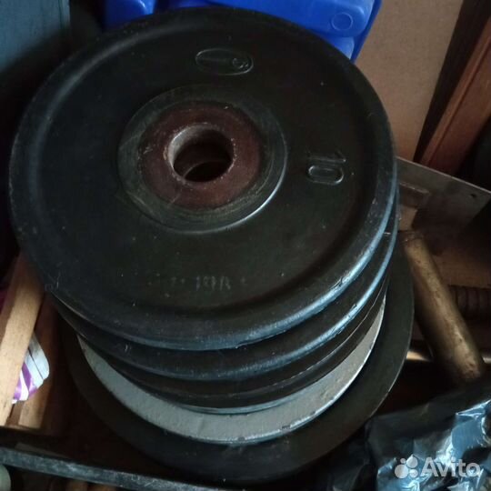 Гриф олимпийский большой и малый