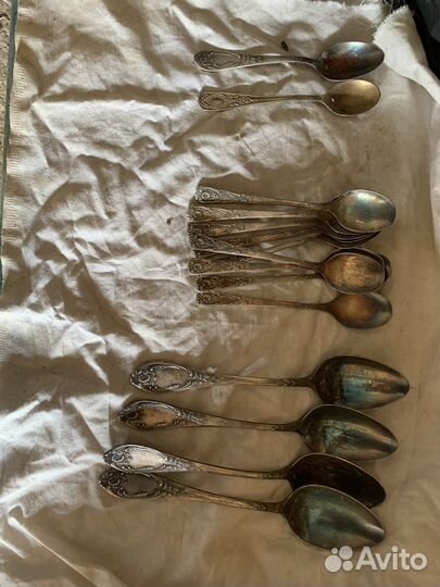 Мельхиоровые ложки СССР