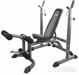 Силовая скамья со стойками Torneo Ultra Bench