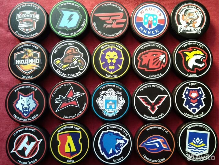 Шайба хоккейная сувенирная