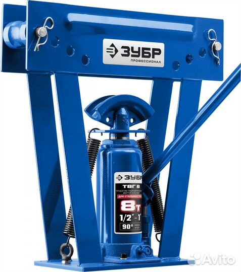 Трубогиб гидравлический вертикальный зубр твг-8