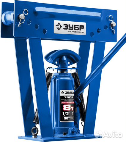 Трубогиб гидравлический вертикальный зубр твг-8