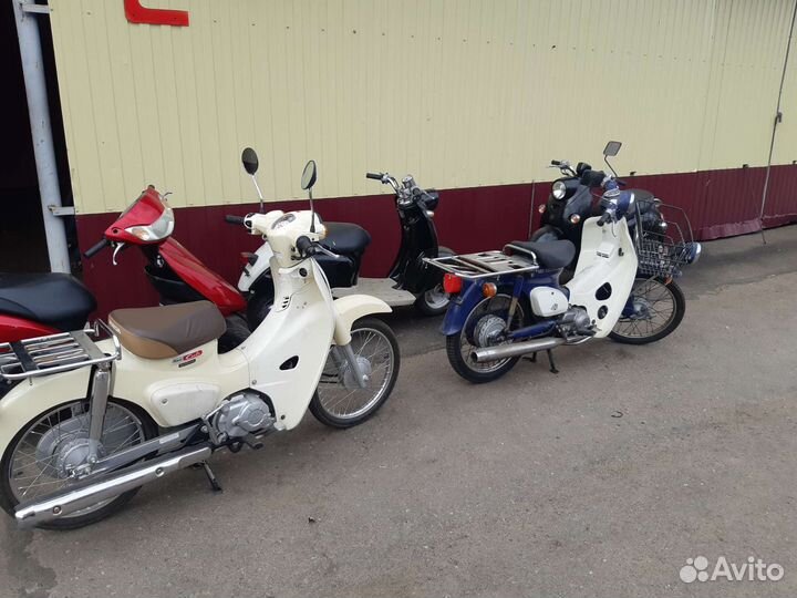 Honda cub Легендарный японский мопед