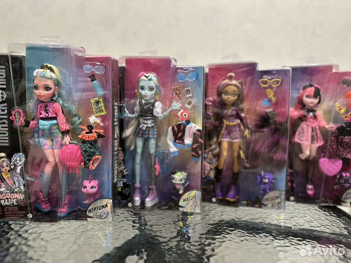 Монстер хай Monster Дракула Клодин Френки Лагуна