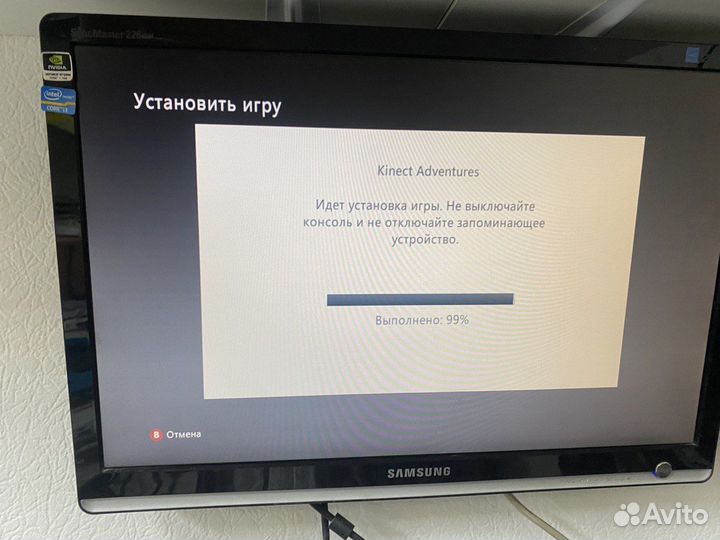 Диск xbox 360 Kinect Adventures Лицензия