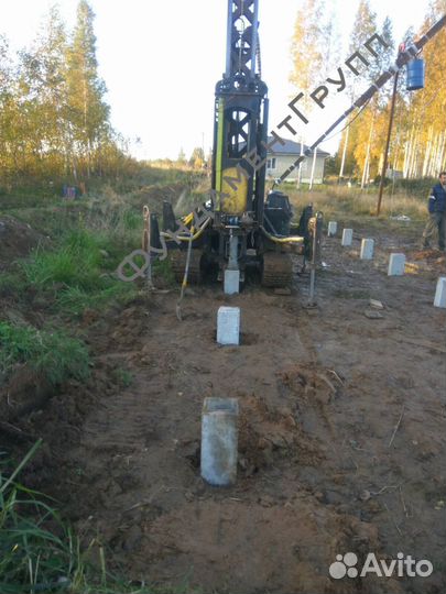 Жб сваи. Фундамент на жб сваях под ключ