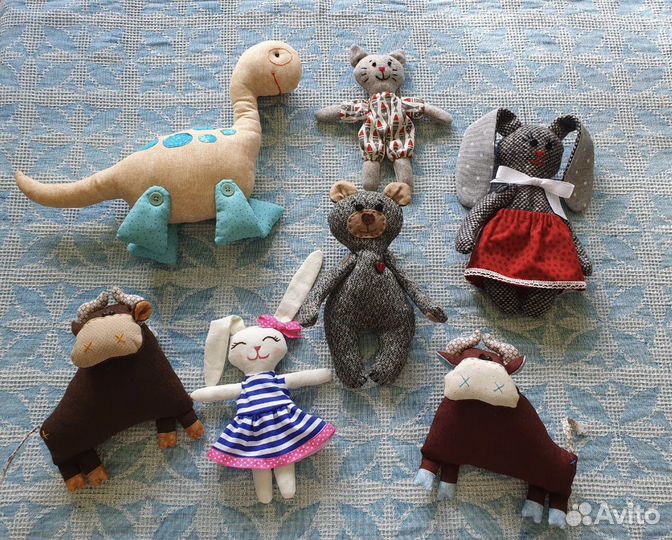 Мягкие игрушки ручной работы