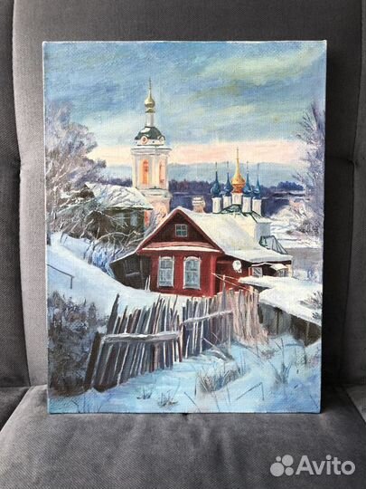 Картина маслом пейзаж