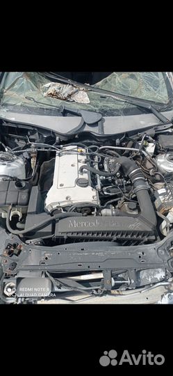 В разборе mercedes с180