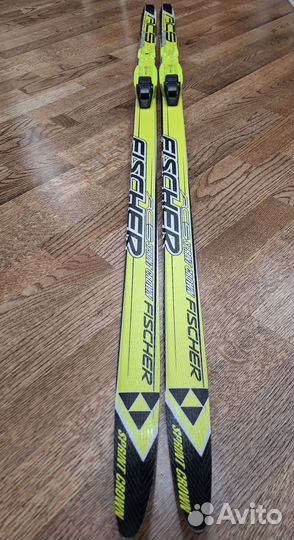 Беговые лыжи детские Fischer Sprint Crown 160 см