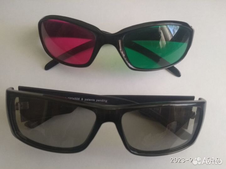 3D очки анаглифные и поляризационные, Hama