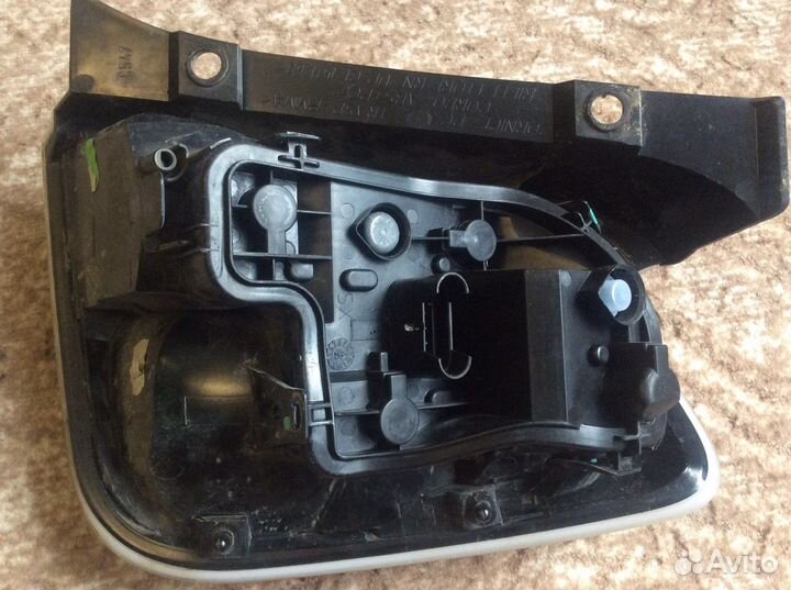 Фонарь задний fiat 500