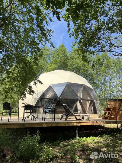 Геодезический купол, шатер диаметр 7м