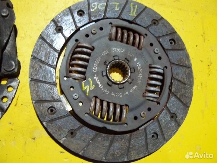 Комплект сцепления для Peugeot 206 1,4л