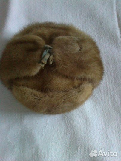 Шапка-ушанка норковая