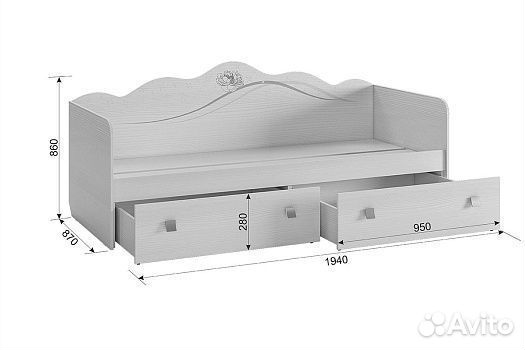 Фэнтези Кровать