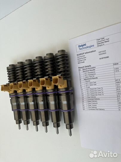 Насос-форсунки volvo 20972222