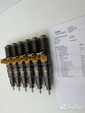 Насос-форсунки volvo 20972222