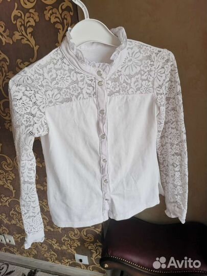 Школьные блузки 140