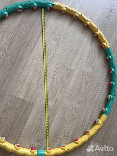 Массажный обруч хулахуп утяжеленный для похудения