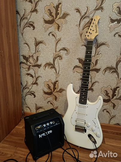 Электро гитара с комбиком