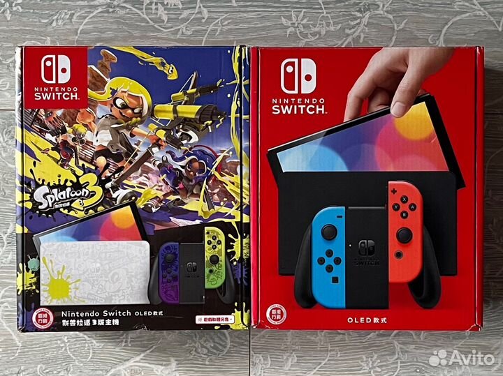 Игровая консоль Nintendo Switch Oled 64GB - новая