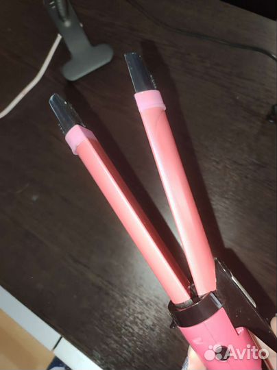 Щипцы для завивки и выпрямления волос 2в1