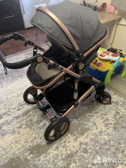 Коляска 2 в 1 wisesonle