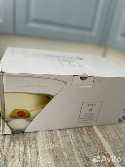 Бокалы для мартини новые