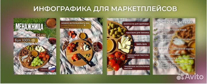 Дизайн карточек маркетплейс