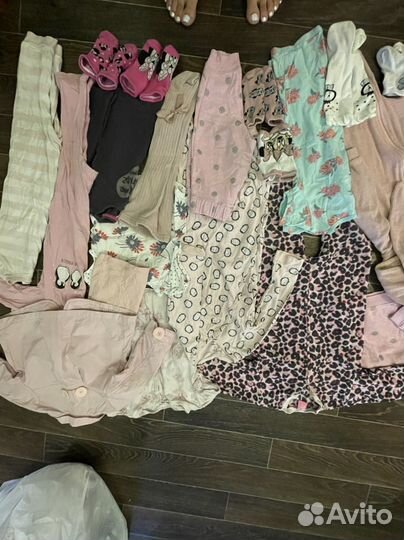 Пакет вещей для девочки с 74 до 92 р