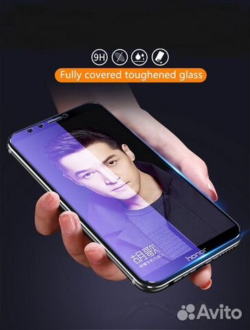 Олеофобные, безрамочные стекла для Honor 9 Lite