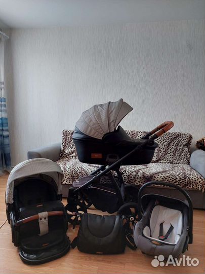 Коляска Tutis aero 3 в 1(adamex anex verdi bebe)