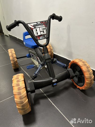 Веломобиль berg привезут к вам домой в Москву