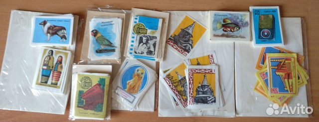 Наборы спичечных этикеток